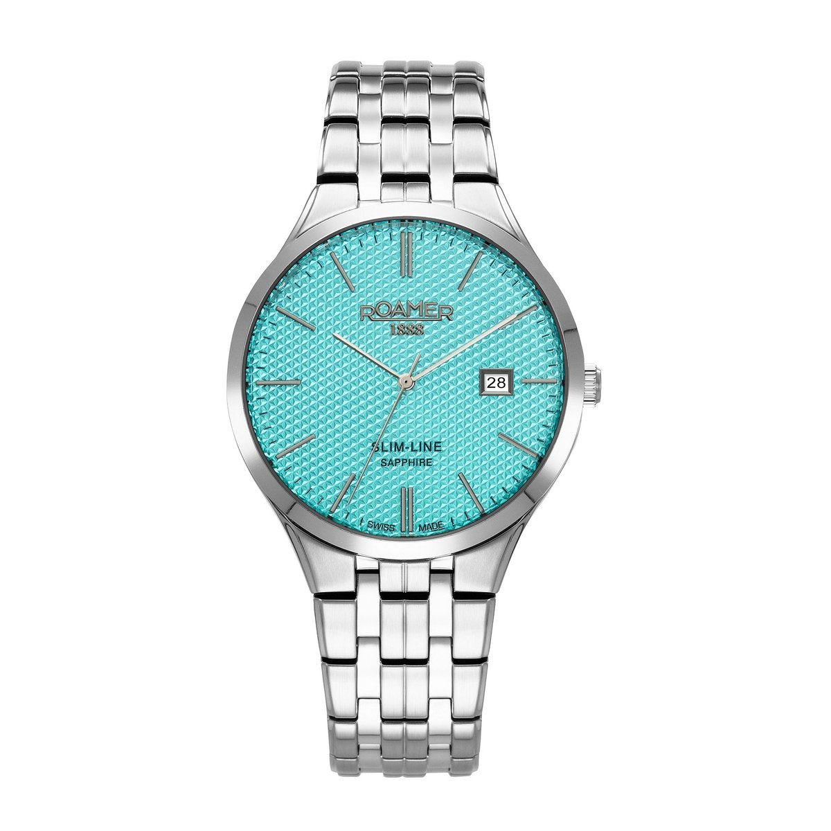 Roamer 512833 41 05 20 - Horloge - Roestvrij staal - Zilver - 40 mm