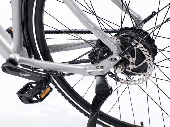 Villette Le Mouvement elektrische stadsfiets automaat 10 Ah Celtic grey van Villette — afbeelding 5