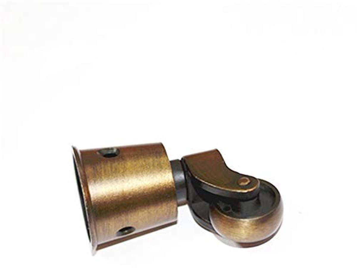 Dailygoods - Antieke Vintage Beker Type Massief Messing Draaiwielwiel voor Meubels