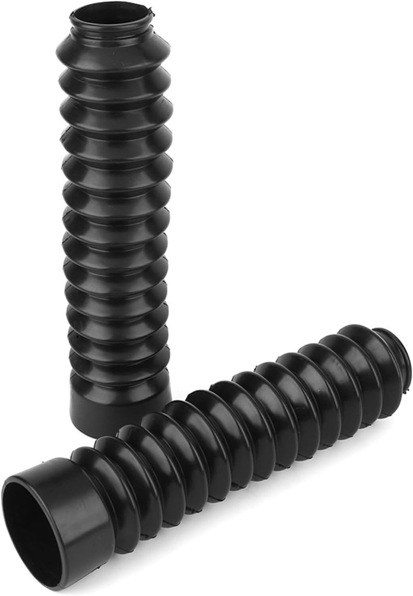 Universele Voorkant Vork Covers voor Motorfietsen en Fietsen - Rubber Dust Covers en Shock Gaiters Bescherming met Set van 2, Ideaal voor Lagers en Bushings