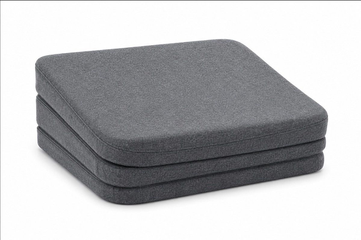BSS® Zitverhoger Auto Verstelbaar – 3 Hoogtestanden – Ergonomisch Auto Zitkussen voor Extra Zithoogte – Comfortabele Stoelverhoger met Antislip