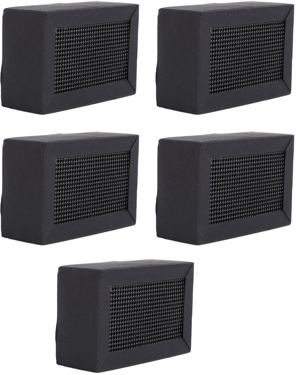 Dailygoods- Actieve Koolfilter 5 Stuks - Vervangende Luchtfilters - VOC-filtratie - Geureliminatie - 1440 Uur Levensduur - Geschikt voor 3D-printer - Luchtfilter