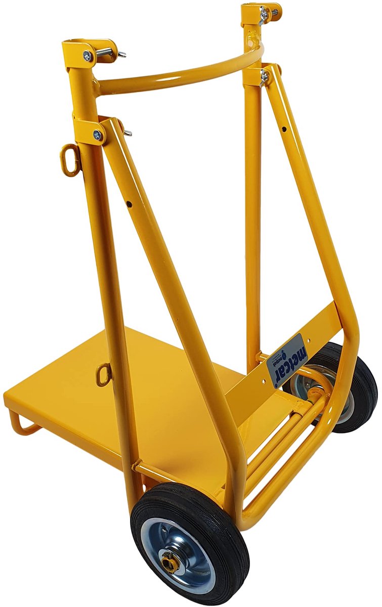 SnelShoppen - Accessoires voor Soldeerbout - Reserveonderdelen en Flessenhouder Gas 13 kg tot 35 kg - Opvouwbaar met Riemen - Voor Tuin, Camping en Kl