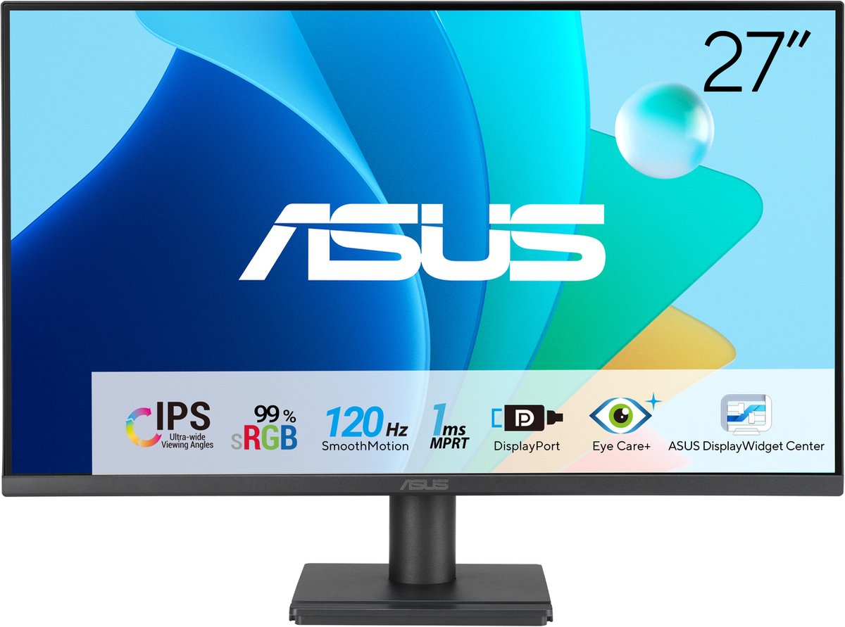 ASUS EyeCare VA279QG computer monitor 68,6 cm (27") 1920 x 1080 Pixels Full HD LED Zwart