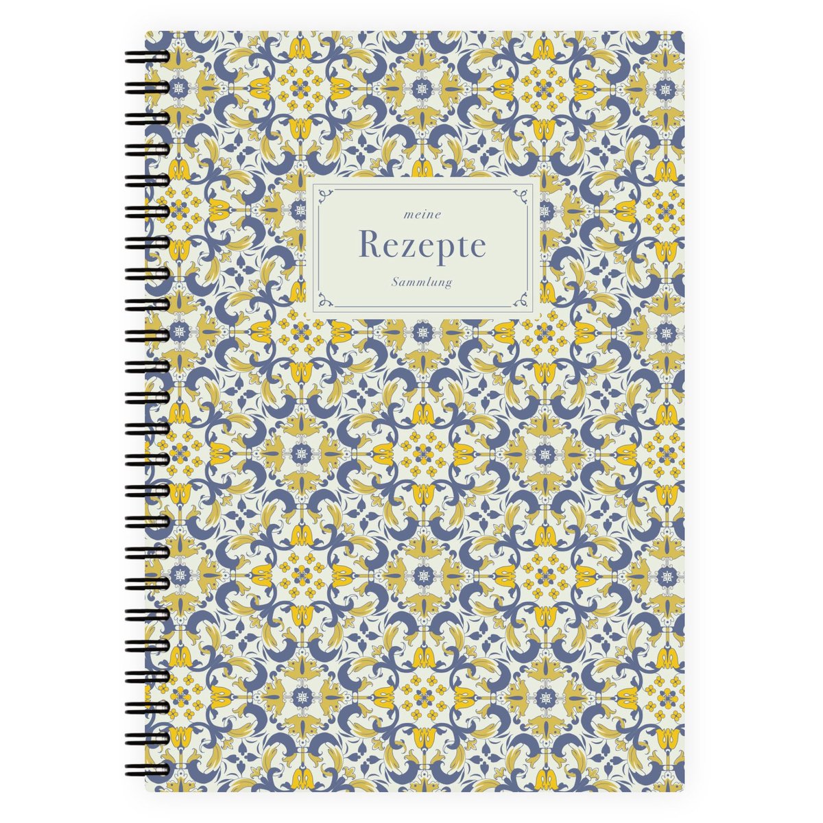 SnelShoppen - Etmamu 268 Receptenboek DIN A5 - 102 Pagina's - Creatieve Schrijfboek voor Koken - Inhoudsopgave en Beschermcover