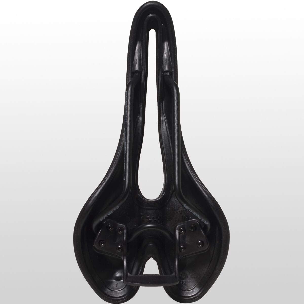 SnelShoppen - Ergonomisch Selle Vt20 Fietszadel Volwassenen Unisex, Zwart, Matzwarte Fluwelen Touch, Ideaal voor Weg- en Terreinritten, Eén Maat