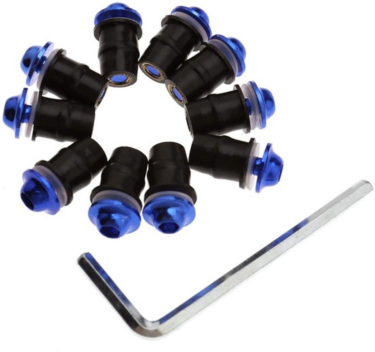Motorfiets Fiets Voorruit Kuip - 10 Stuks Aluminium