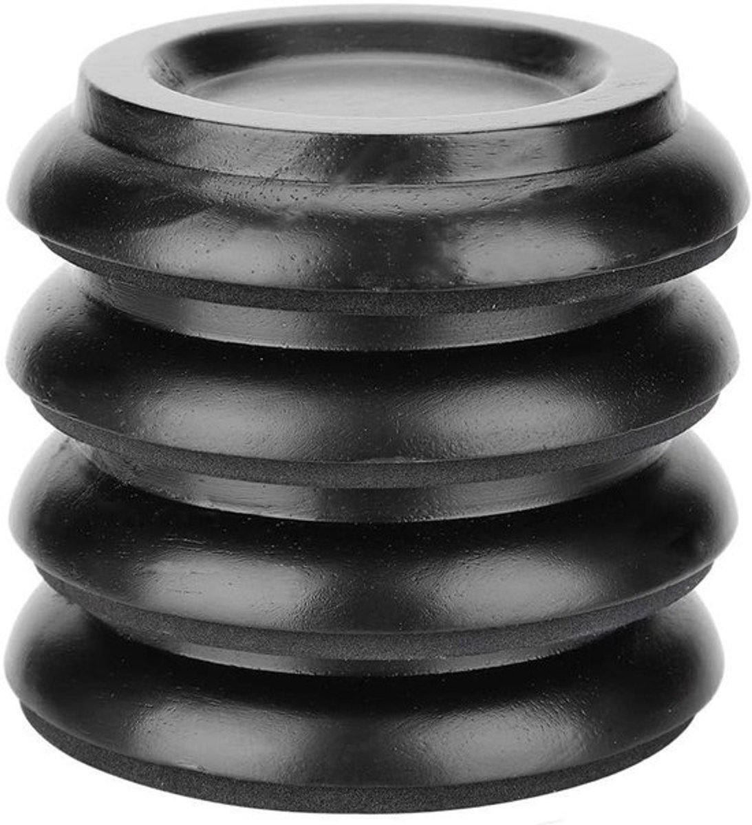 Bottom Protector Set van 4 Stuks voor Piano met Beukenhouten Voeten, Caster Cups en Accessoires voor Stabiliteit en Bescherming