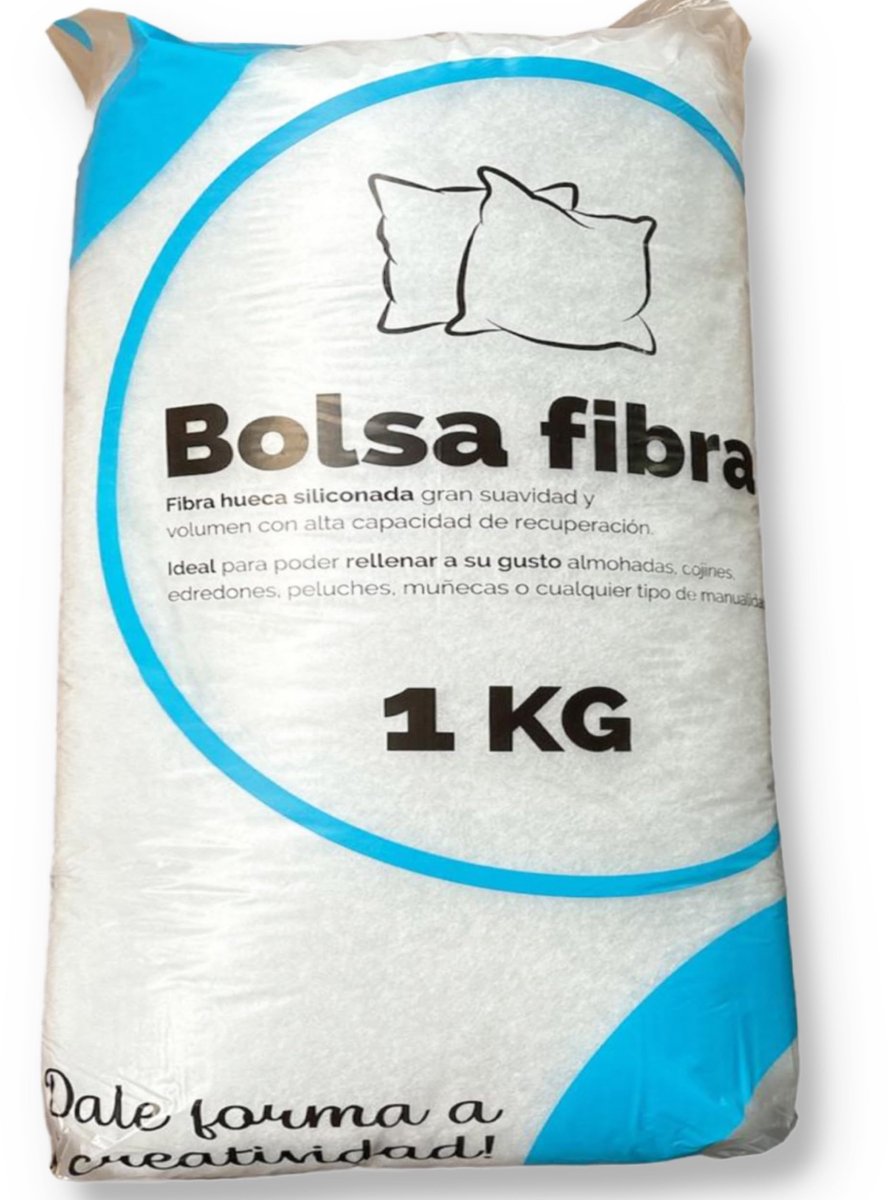 SnelShoppen - Kussenvulling 100% Polyester, Siliconized Hollow Fibres, Zacht en Fluffy Microfiber, Amigurumi Vulling, Kussens, Knuffeldieren en Creati