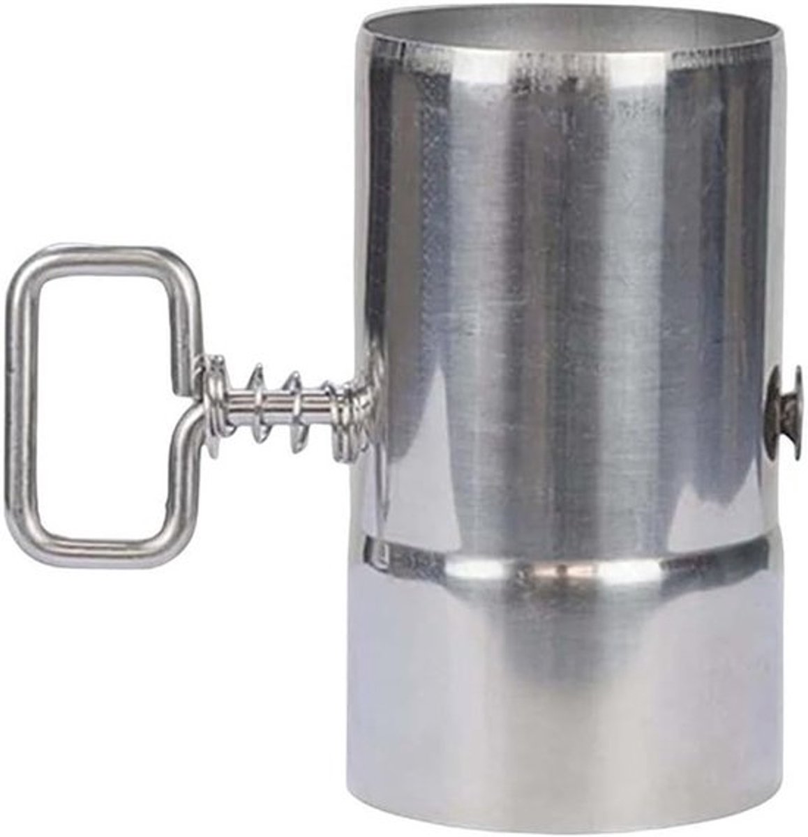 RVS Buitenhaard Schoorsteenpijp met Verstelbare Klep voor Houtkachels en Tentkachels, 60mm Duct voor Efficiënte Afvoer