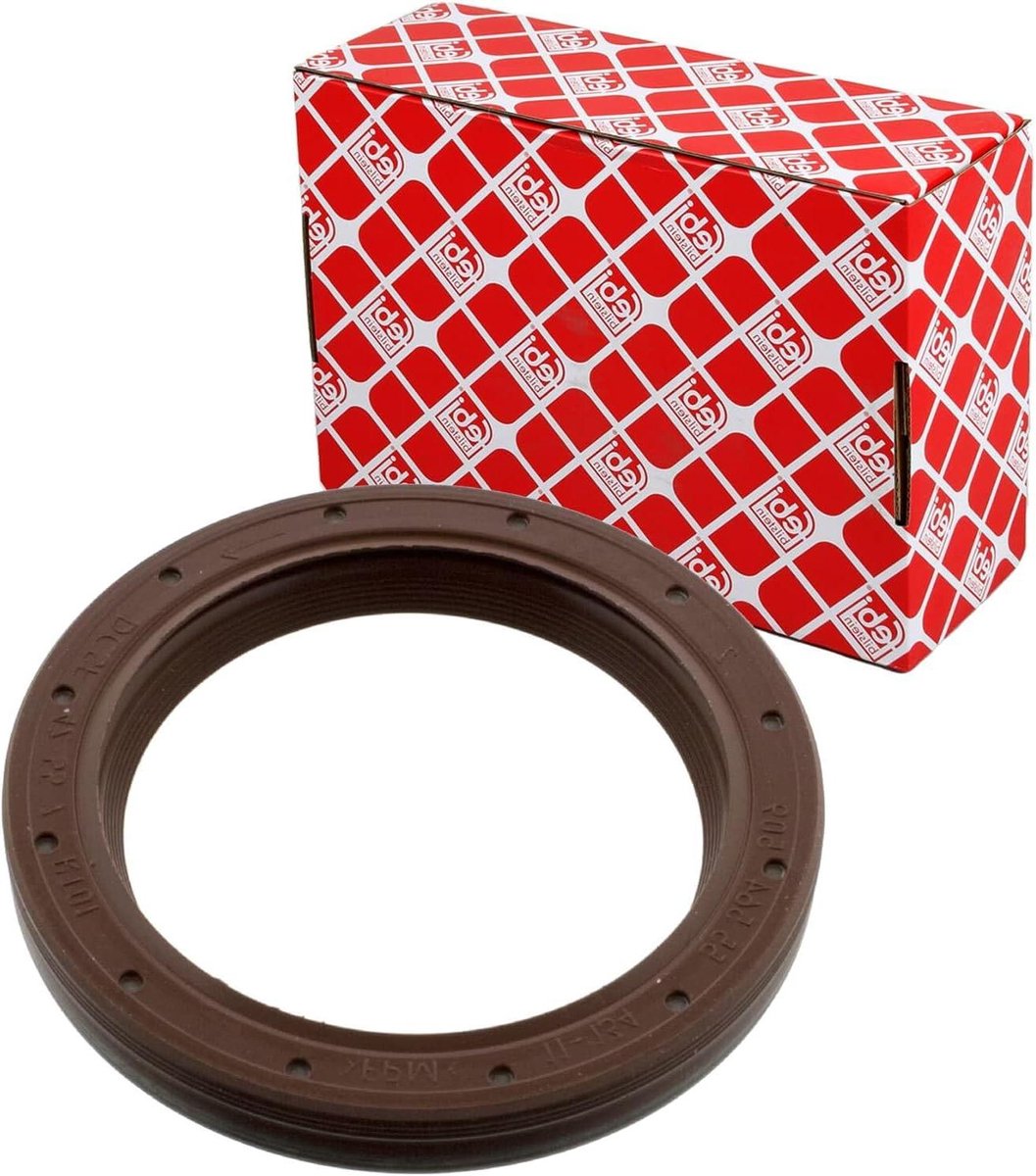 Oliepomppakking - Motorafdichting - Motoronderhoud - Hoge kwaliteit rubber - 55mm buitendiameter - Bruin