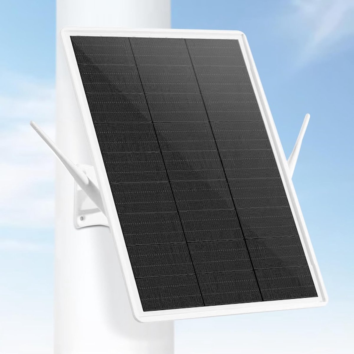 Draadloze WiFi Versterker voor Buiten, Zonne-energie, Tot 100 m Bereik, 300 Mbit/s Snelheid, Ideaal voor Tuin en Camping, Betrouwbare WiFi Access Point