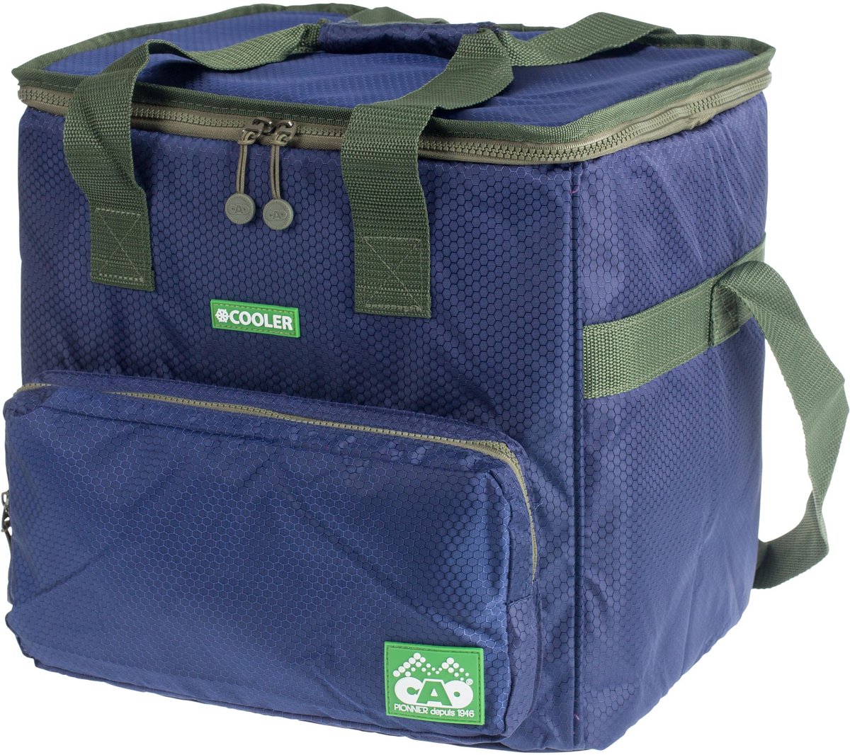 SnelShoppen - Camping Koeltas 30L Blauw - Waterdichte Koelbox voor Camping, Picknick, Tuin & Feesten - Lichtgewicht Stoffen Koeltas met Handvatten