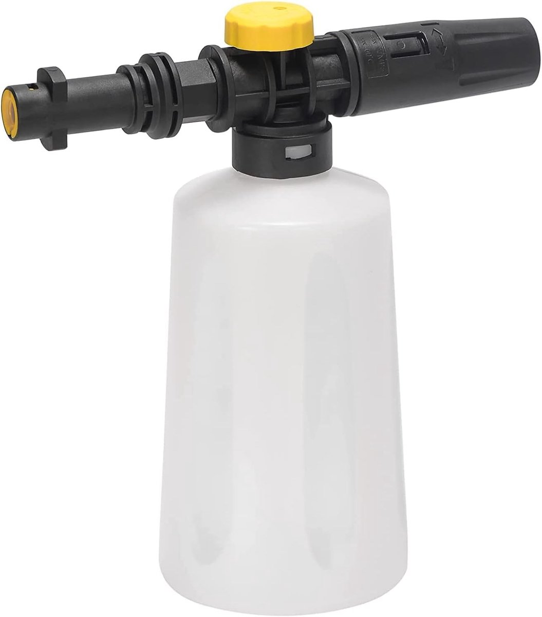 Verstelbare hogedruk schuimspuit voor hogedrukreinigers - 750 ml, ideaal voor schoonmaken en wassen van voertuigen