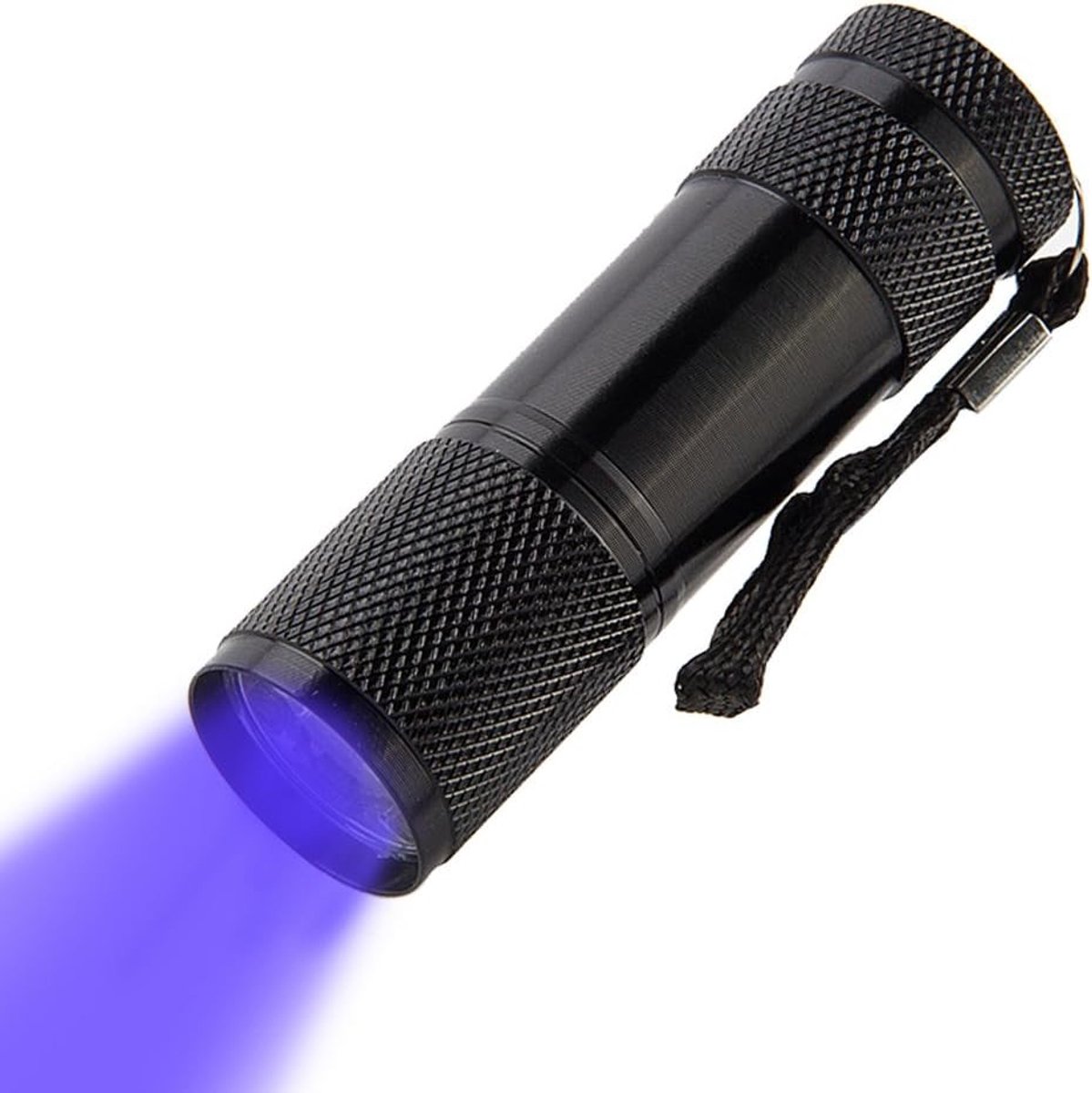 9 LED Ultraviolet Zaklamp voor het Detecteren van Vlekken, 395nm UV Licht voor Huisdierenurine en Vlekken op Kleding en Tapijt