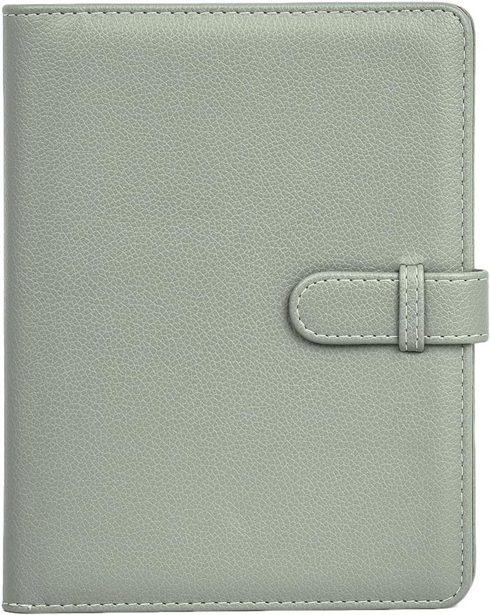80 Pocket Fotoalbum voor Fujifilm Instax Wide en Polaroid Films - Geschikt voor 4.2 x 3.5 Inch Foto's, Groen en Duurzaam Ontwerp