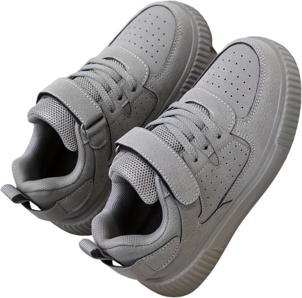 Currero Schoenen Jongens Sneakers Comfortabel Wandelschoenen Casual Kinder Schoenen Grijs