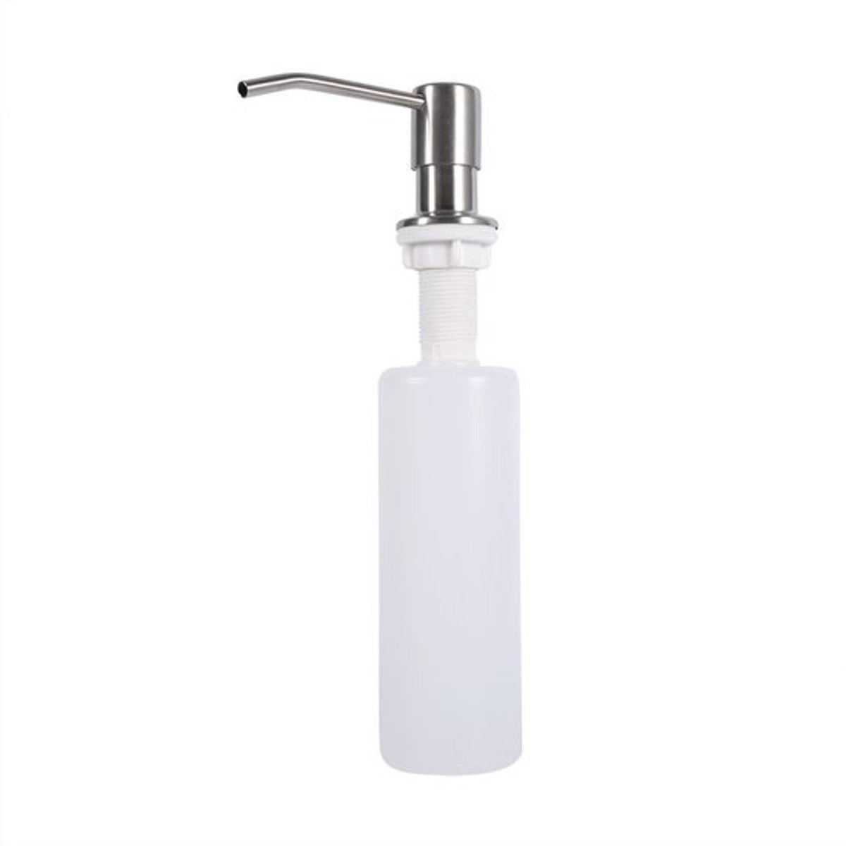 Zeepdispenser 300ml - Zeepdispenser Wandmontage - Zeepdispenser Keuken - Zeepdispenser Douche - Antislip - Onderbouw Bevestiging - Pompfles
