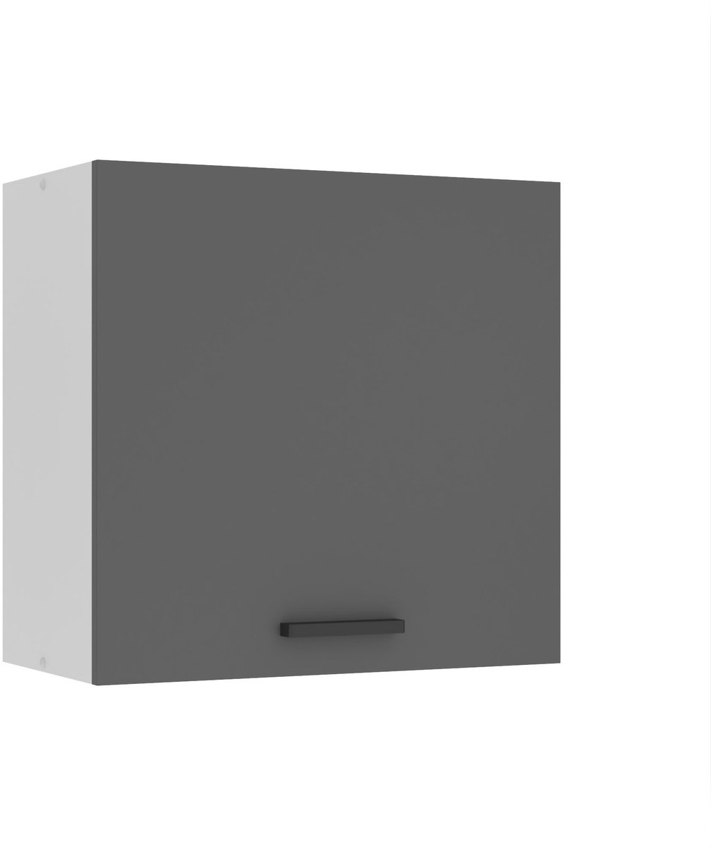 BELINI Hangkast SG 60 cm met 1 Deur - Zilver Mat