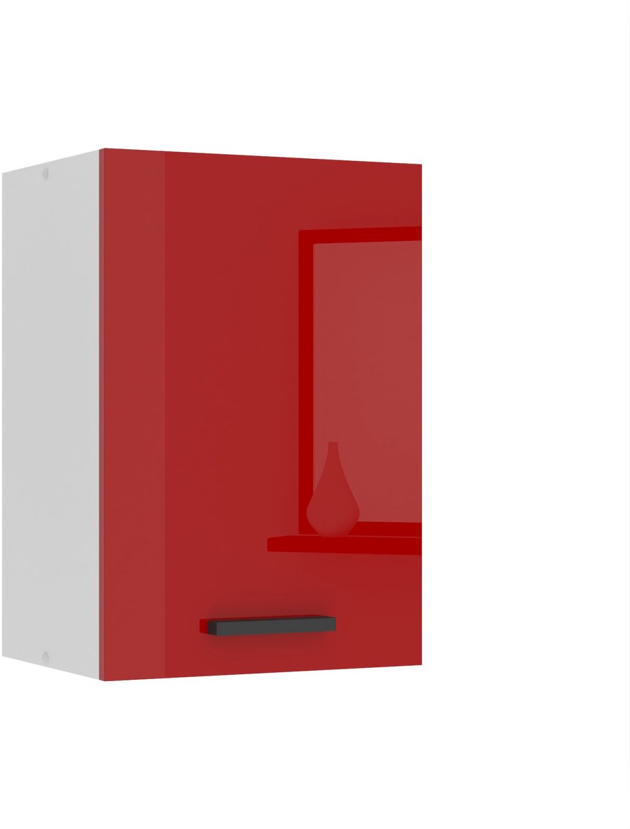 BELINI Hangkast SG 40 cm met 1 Deur - Rood Hoogglans