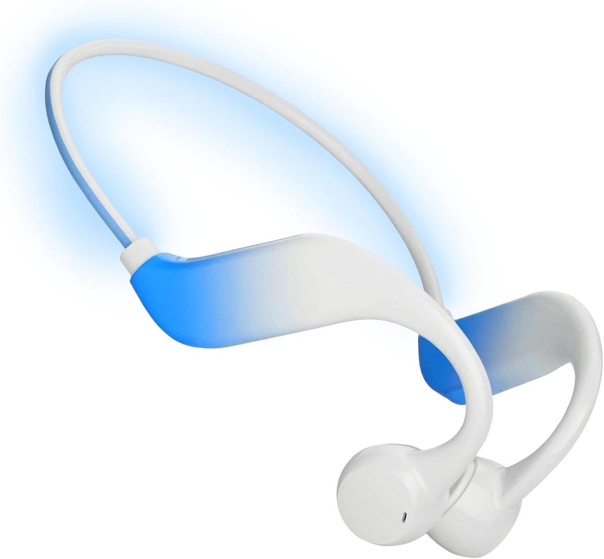 Draadloze Koptelefoon - Open Oor Design - Sporten Muziek Luisteren - Met Ingebouwde MP3 - 32 GB Opslag - Wit