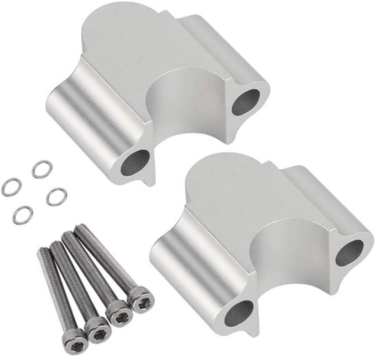 Universele aluminium stuurverhoger klem 7/8" 22 mm voor verbeterde rijervaring en comfort