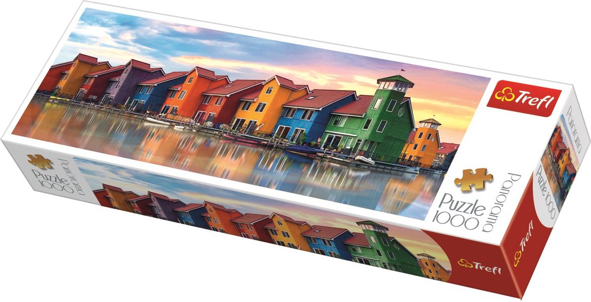 Trefl Panorama Groningen Nederland Legpuzzel - 1000 stukjes - Vanaf 14 jaar — afbeelding 3