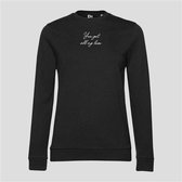 SWEATER YOU GOT ALL MY LOVE BLACK (XS)