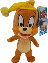 Tom en Jerry - Knuffel - Bedtime Jerry - Pluche - 18 cm