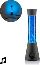 Lavalamp Nachtlampje Kinderen Speaker Bluetooth Glitterlamp Lava Lamp - 160cm Kabel - Bellen - Ontspanning