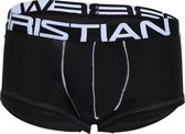Andrew Christian FlashLift Boxer w/ Show-It Zwart - MAAT XL - Heren Ondergoed - Boxershort voor Man - Mannen Boxershort
