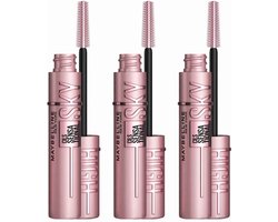Maybelline New York - Lash Sensational Sky High - Very Black - Zwart - Lengte Mascara - 3 x 7,2ml