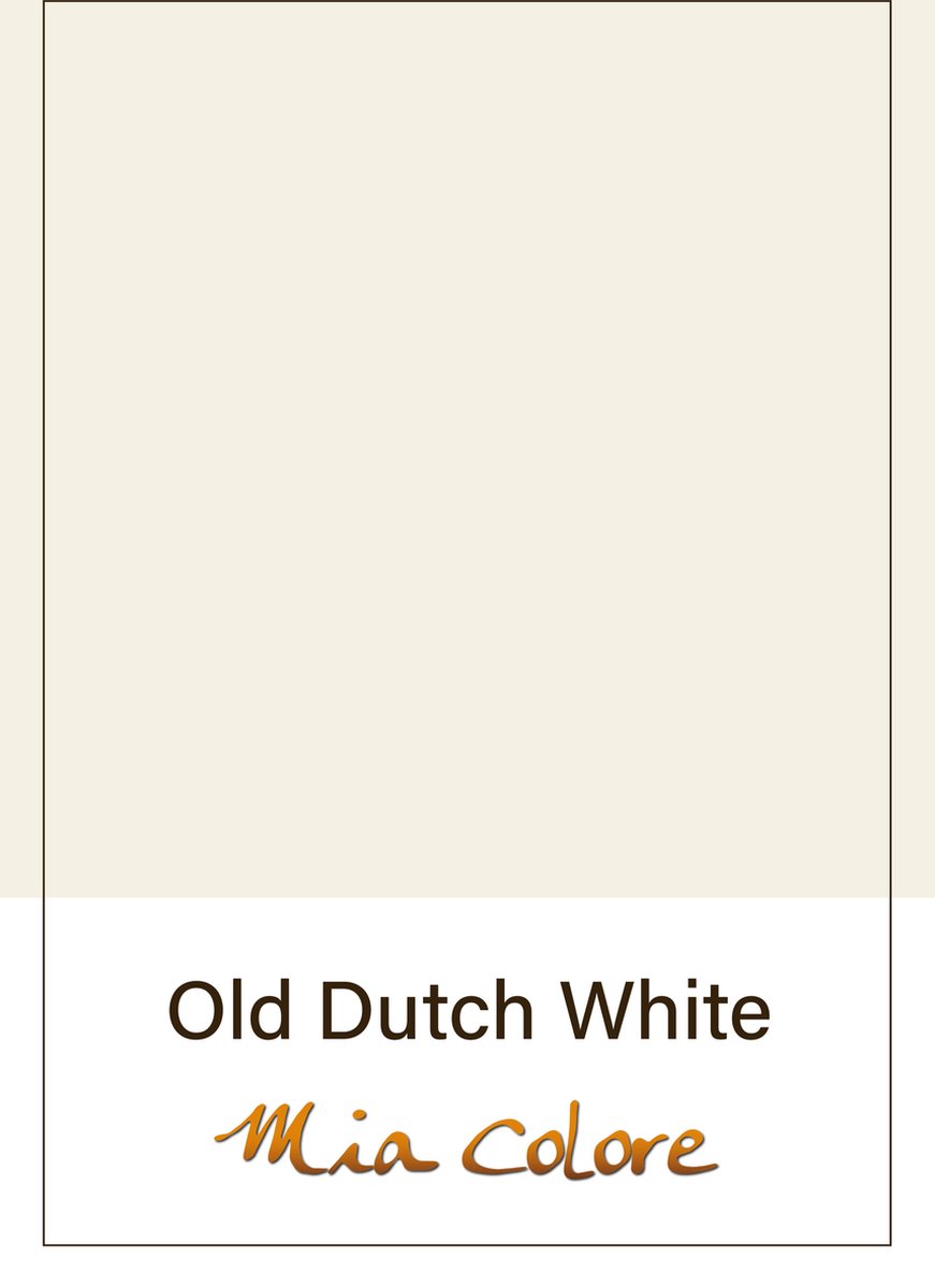 Old Dutch white krijtverf Mia colore 0,5 liter