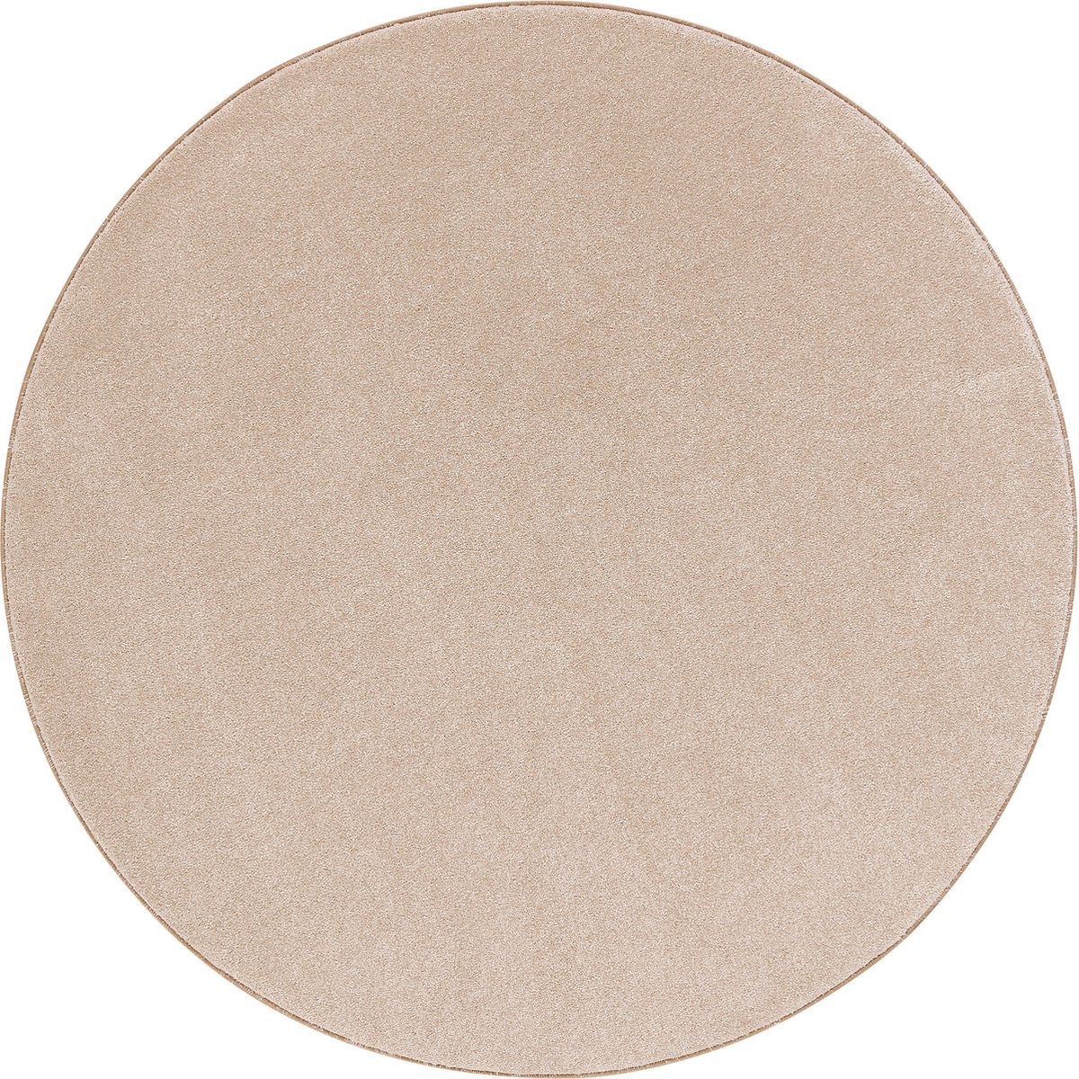 Snapstyle Vloerkleed Hoogpolig luxe velours Touch rond Goud