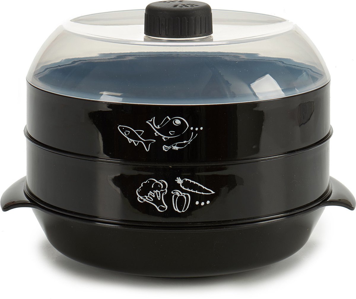 Food Steamer Microwave polypropylene (2,4 L) (2,4 L)