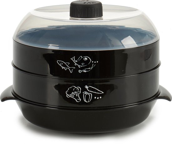 Food Steamer Microwave polypropylene (2,4 L) (2,4 L)