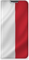 Smartphone Hoesje OPPO A16 | A16s | A54s Leuk Bookcase Italiaanse Vlag