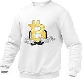Crypto Kleding - Zen Bitcoin Hodler #2 - Trader - Investing - Investeren - Aandelen - Trui/Sweater