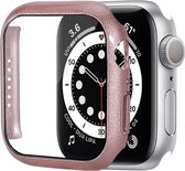 Mobigear Color Hardcase Hoesje voor Apple Watch Series 7 (41mm) - Roségoud