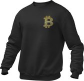 Crypto Kleding - Bitcoin Logo - Trader - Investing - Investeren - Aandelen - Trui/Sweater