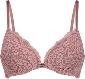 Hunkemöller Dames Lingerie Voorgevormde push-up beugel bh Rose - Paars - maat B80