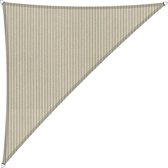 Shadow Comfort® Ongelijkzijdige Driehoek Schaduwdoek - UV Bestendig - Zonnedoek -  5 x 5 x 7,10 Meter - Sahara Sand