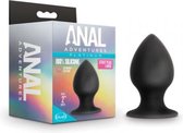 Bundle - Anal Adventures - Anal Adventures Platinum - Stout Anaal Plug - Large met glijmiddel