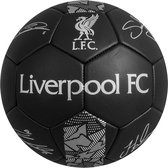 Liverpool Voetbal Handtekeningen - Maat 5 - Zwart