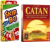 Afbeelding van het spelletje Spellenbundel - Kaartspel - 2 stuks - Skip-Bo & Catan: Het Snelle Kaartspel