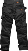 Scruffs Trade Flex Werkbroek - Kleur Zwart - Maat 38L - UK - 54L - EU