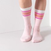 Duurzame sokken Vodde Retro Harlem 1-pack Pink / 39-42