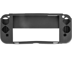 Geschikt voor Nintendo SWitch OLED Hoesje Siliconen Cover Zwart