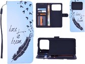Bookcase Geschikt voor: Xiaomi Mi 11 Ultra hoesje met print - Love To Dream