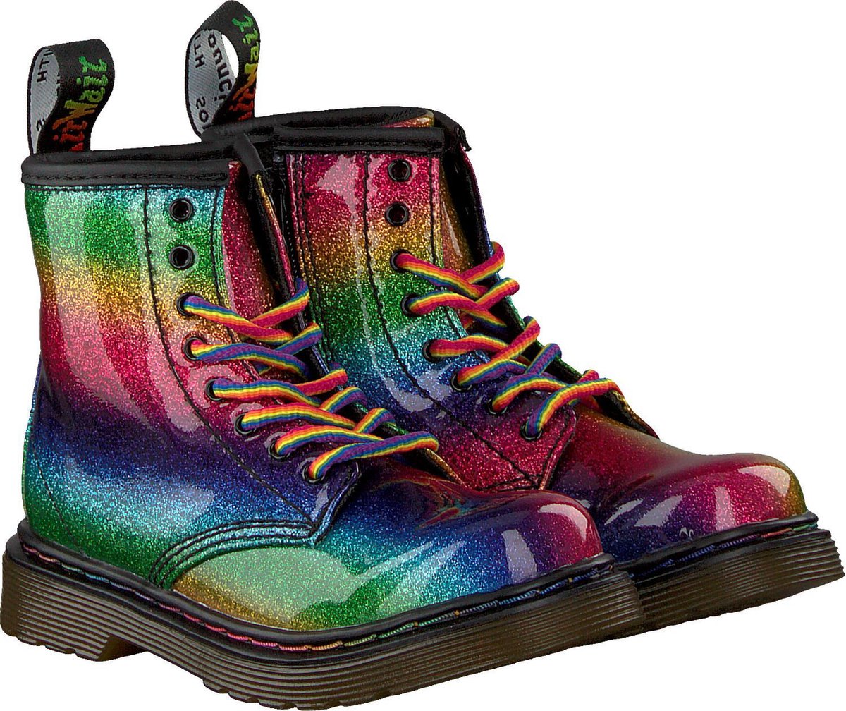 Dr. Martens Boots Rainbow - Meisjes - Maat 22 | bol.com